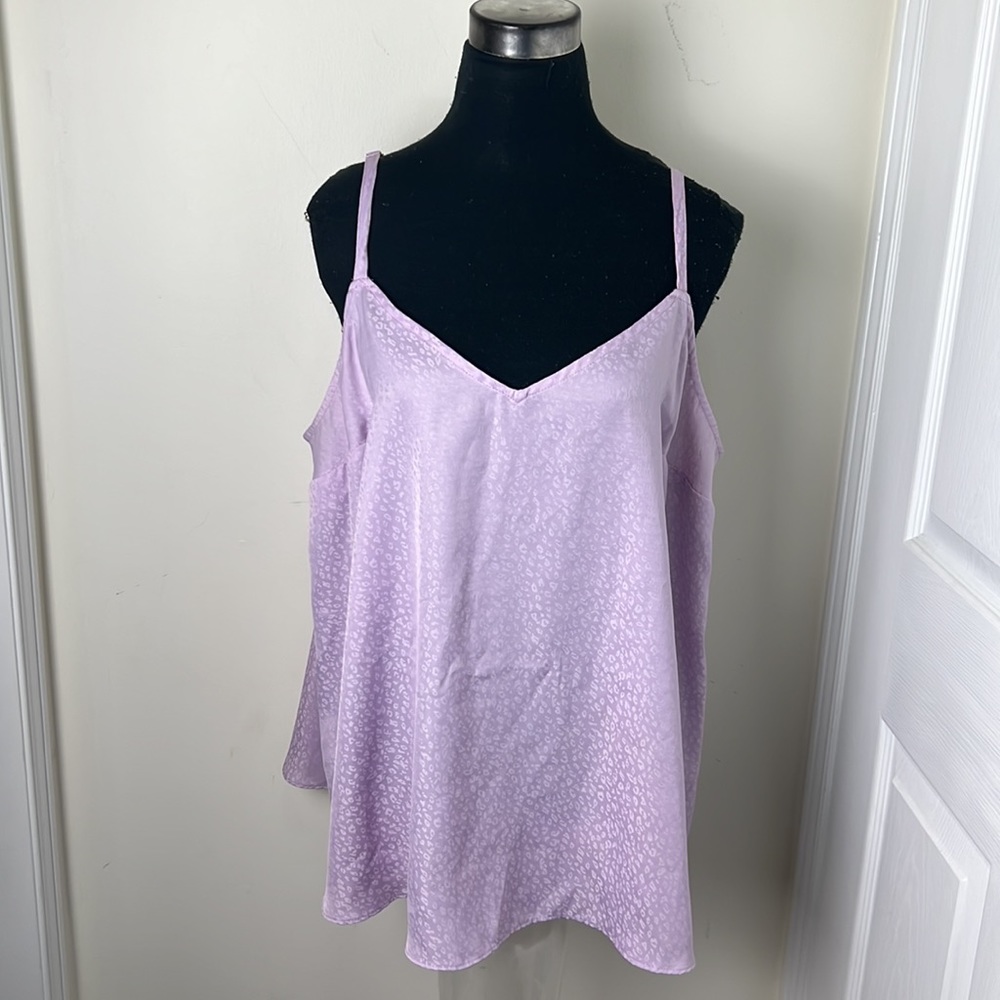 Torrid Lavender Camisole Tank Top Whimsy Goth Plus Size 1X